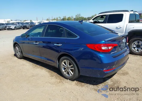 2016 Hyundai Sonata Se из США, поврежденный, VIN 5NPE24AF6GH324139